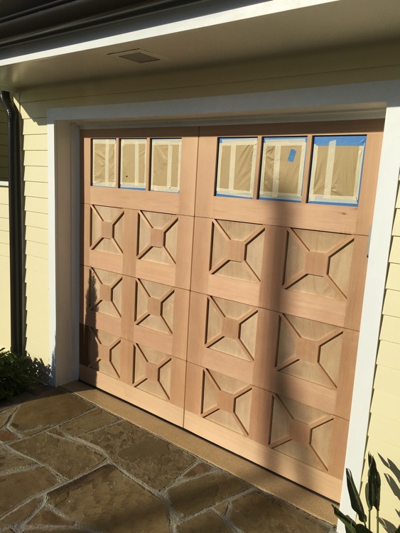 Custom Garage Door in Newport Beach 