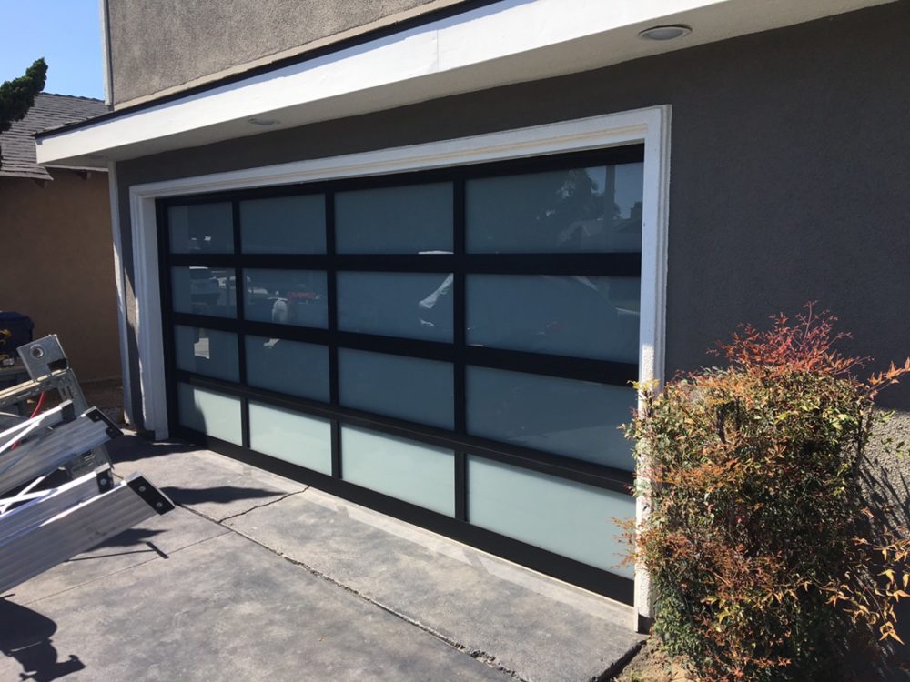 Glass Garage Door Installation Huntington Beach CityScape Garage